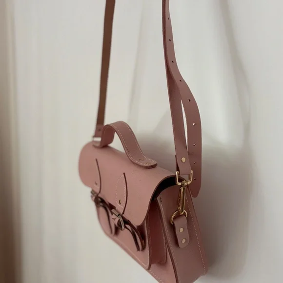 Cambridge Satchel Pink Leather Bag - Picture 8 of 9